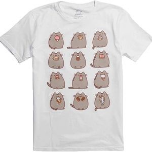Pusheen Mens The Cat Shirt The Cat Vintage T-Shirt